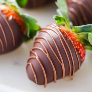 Photo of Chocolate-Covered Strawberries at Osprey Point. Click Here for Valentine’s Day Ideas in Maryland.