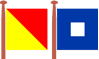 Maritime flags.