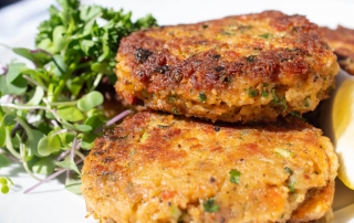 The best crab cakes from Osprey Restaurant, a Maryland restaurant